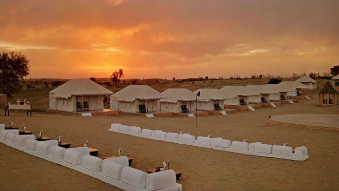 best desert camp in Jaisalmer